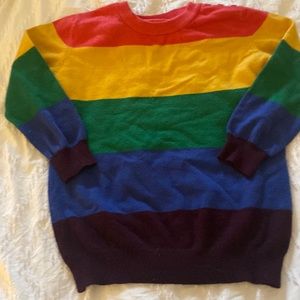 Rainbow ModCloth sweater